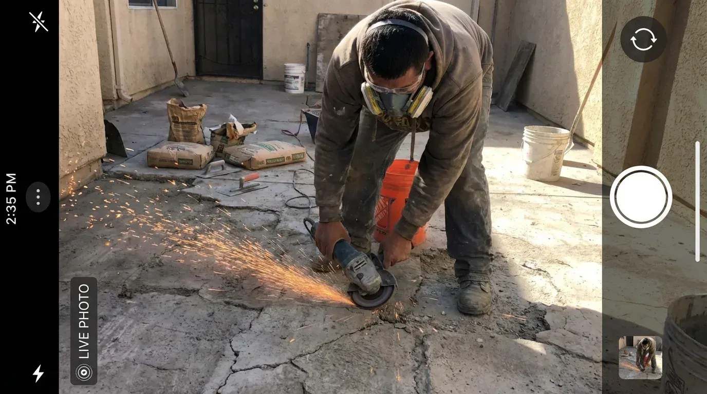 Concrete work in Oak Hills
